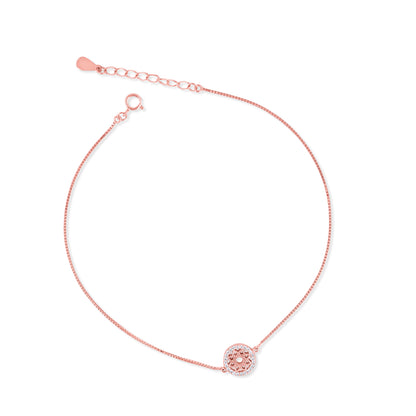 Rose Orbit Anklet