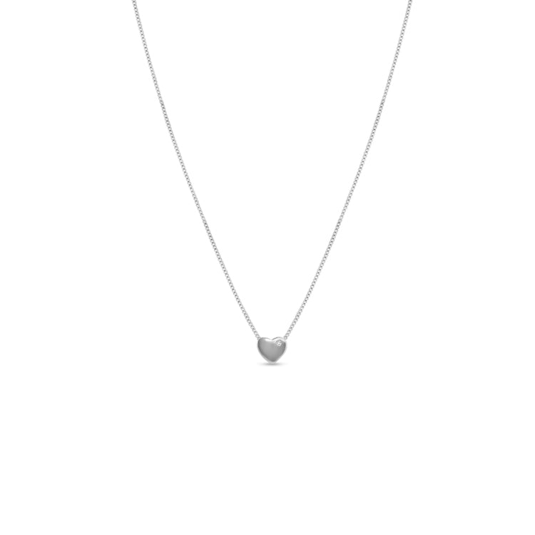 Silver Essence Heart Pendant