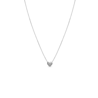 Silver Essence Heart Pendant