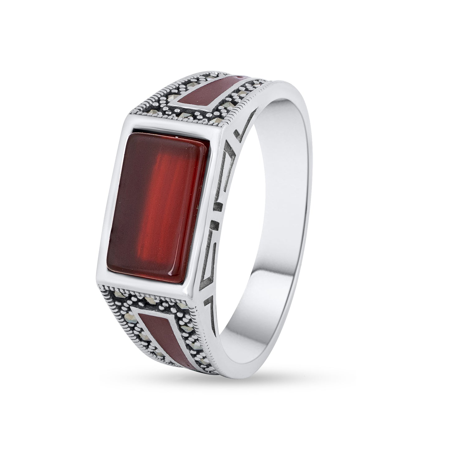 Ruby Crest Ring