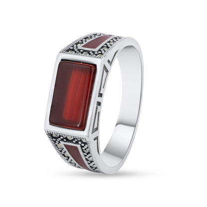 Ruby Crest Ring