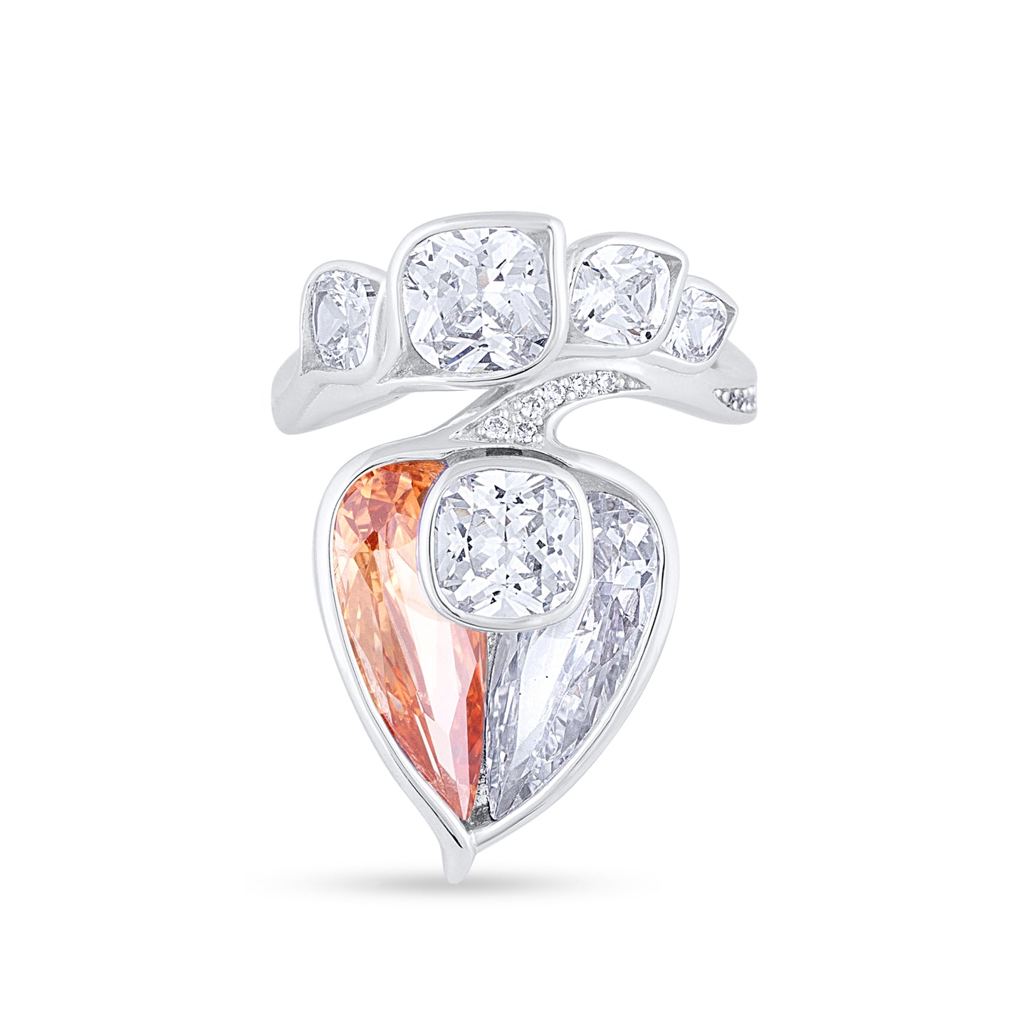Aurora Heart Ring