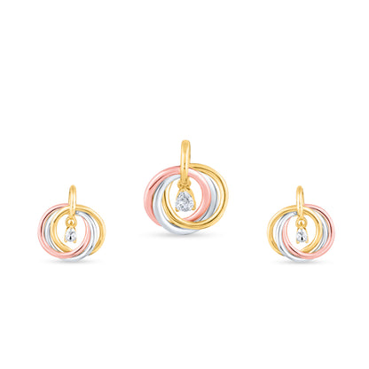 Tricolour Harmony Set