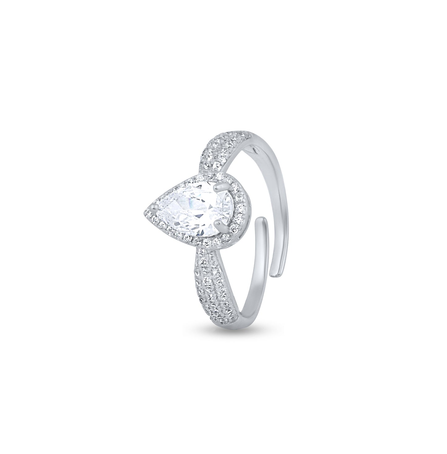 Crystal Orbit Ring