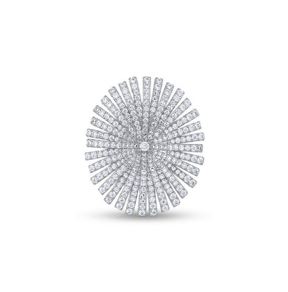 Shimmering Fractals Ring