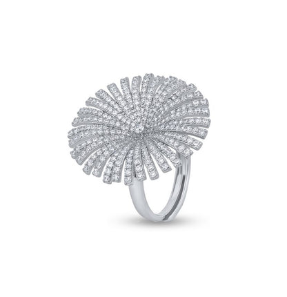 Shimmering Fractals Ring