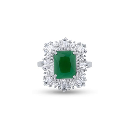 Green Monarch Ring