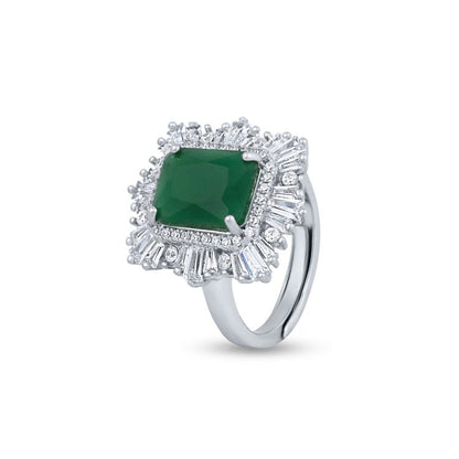 Green Monarch Ring