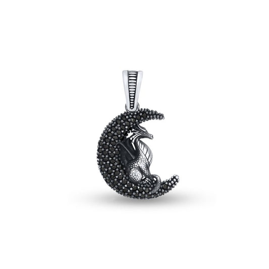 Nightshade Dragon Pendant