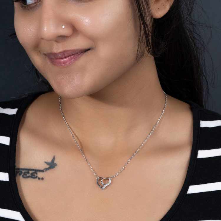 Bonded Hearts Necklace