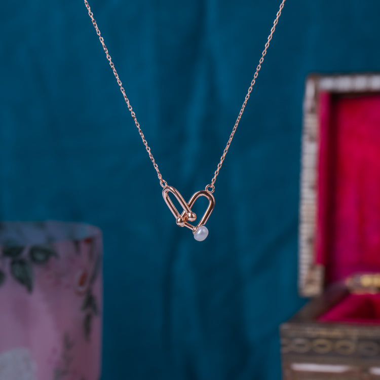 Colar Life Love Silver Necklace