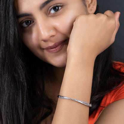 Midnight Blues Silver Bracelet
