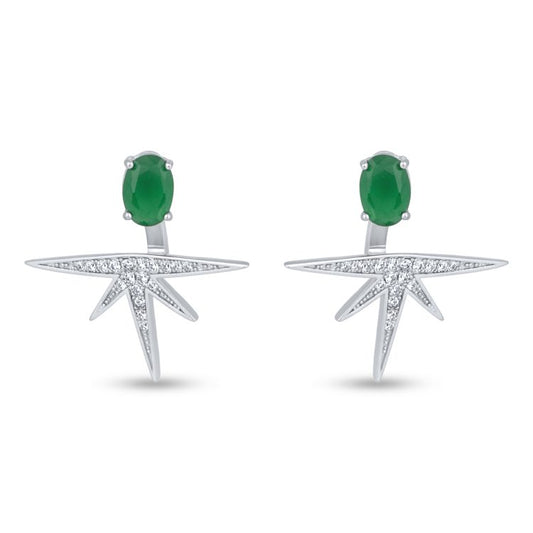 Jade Starlight Studs