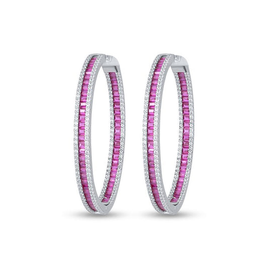 Twilight Pink Hoops