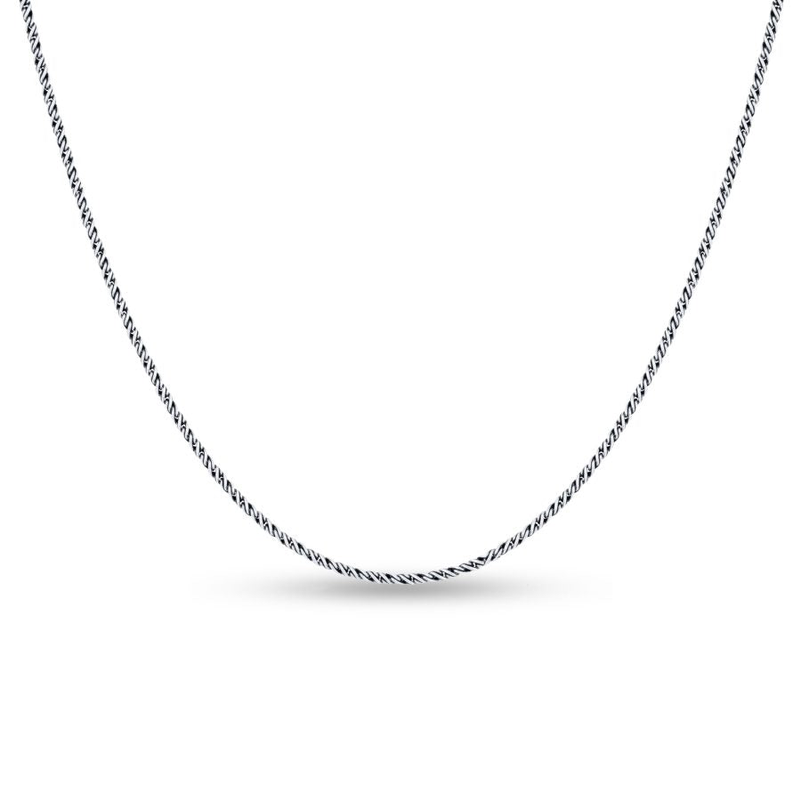 Sterling Spiral Chain