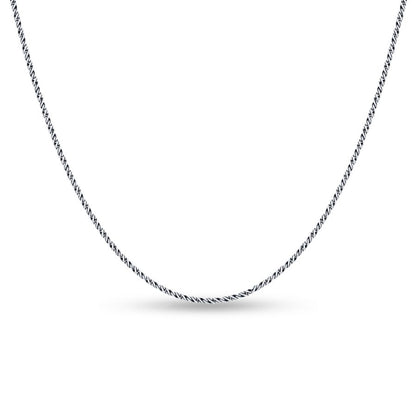 Sterling Spiral Chain
