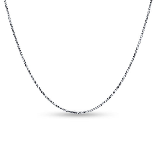 Sterling Spiral Chain