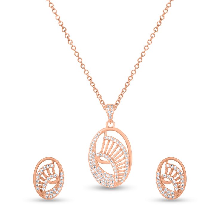 Radiant Rose Swirl Set