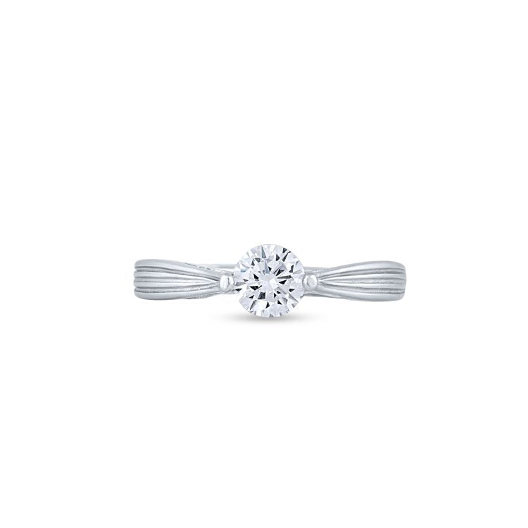 Luminous Minimalist Silver Ring