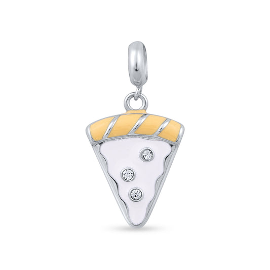 Cheesy Slice Charm Pendant