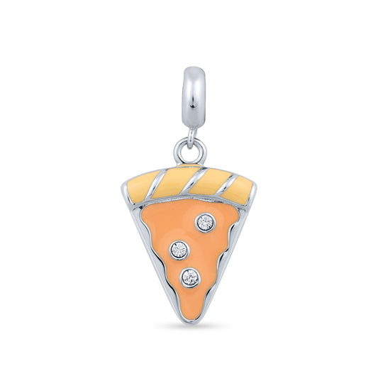 Melted Delight Pizza Pendant