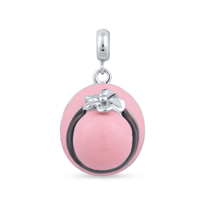 Blush Bloom Hat Charm Pendant