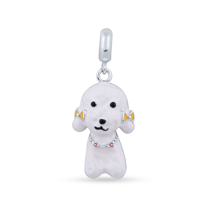 Pearl Pup Princess Pendant