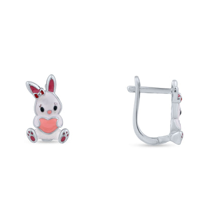 Bunny Love Kids Earrings