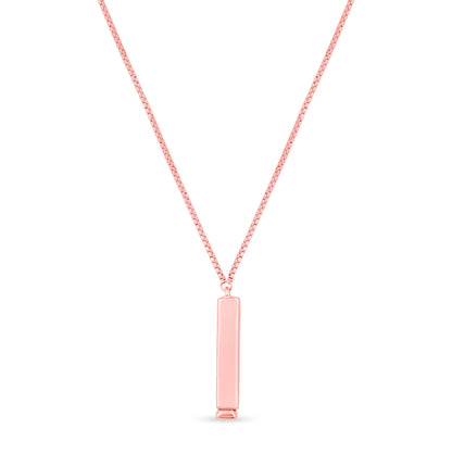Bar of You Pendant Necklace