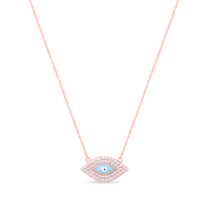Blush Guardian Pendant Necklace
