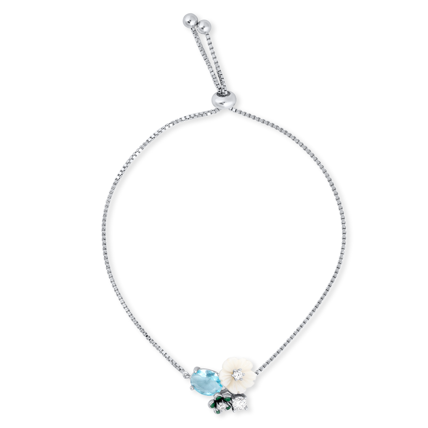 Petal & Sky Bracelet