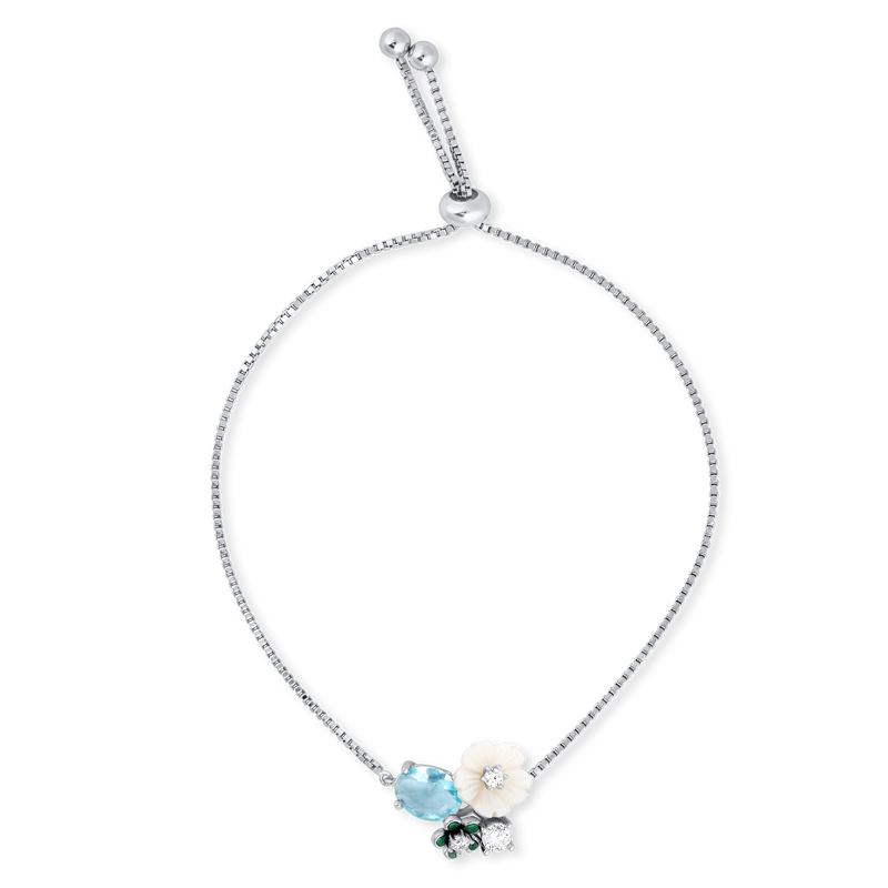 Petal & Sky Bracelet