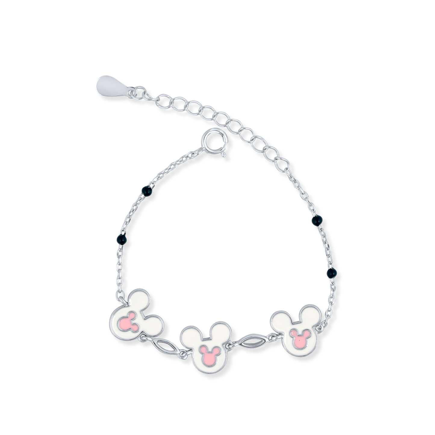 Playful Charm Silver Bracelet