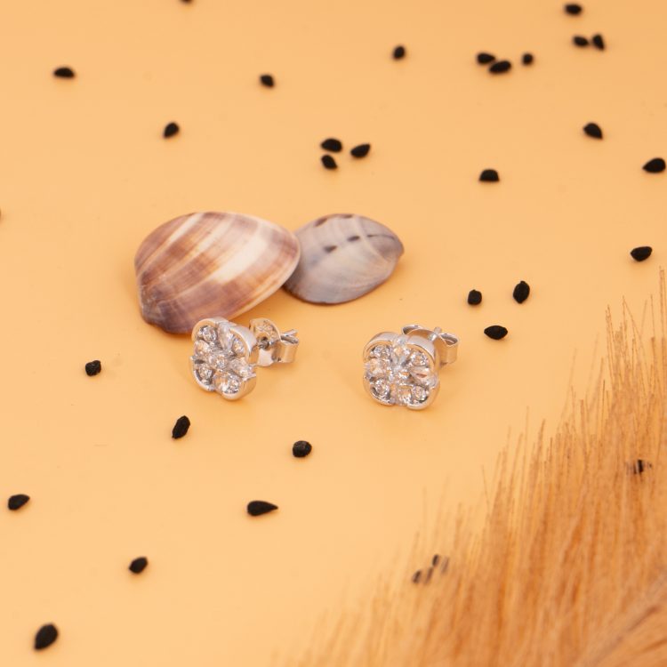 Crystal Wreath Studs