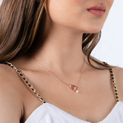 Colar Life Love Silver Necklace