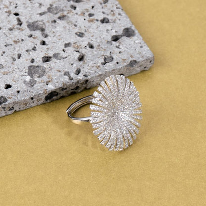 Shimmering Fractals Ring
