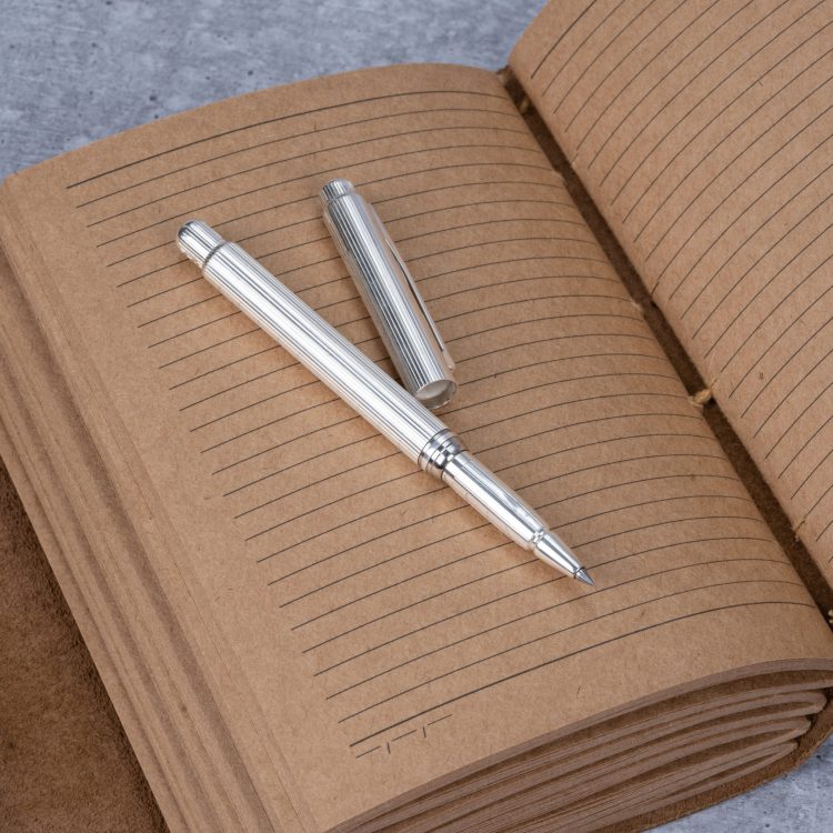 Silver Capshield Pen