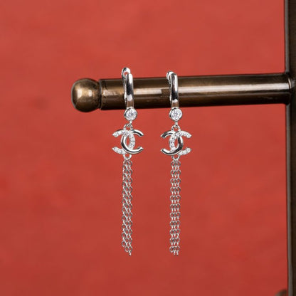 Starry Tassel Earrings