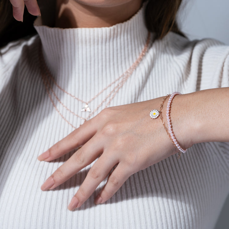 Freshwater Pearl Silver Bracelet