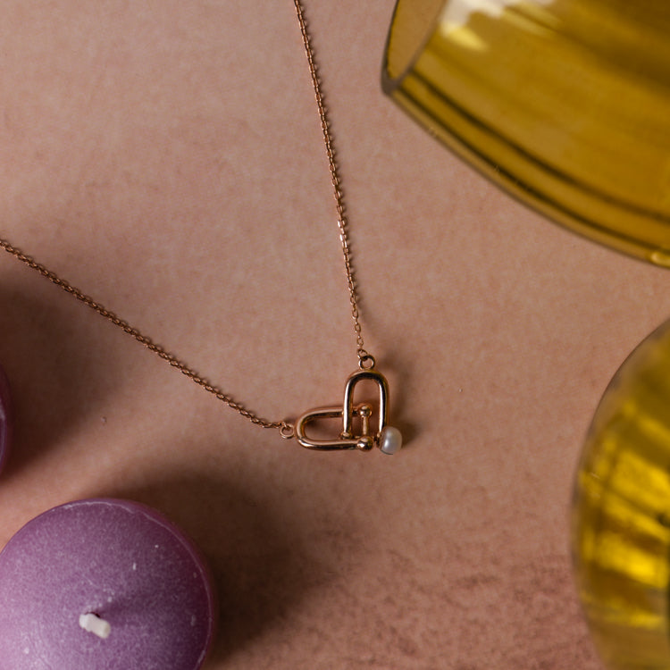 Colar Life Love Silver Necklace