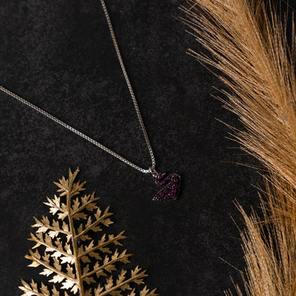 Sparkling Treasure Swan Y Necklace