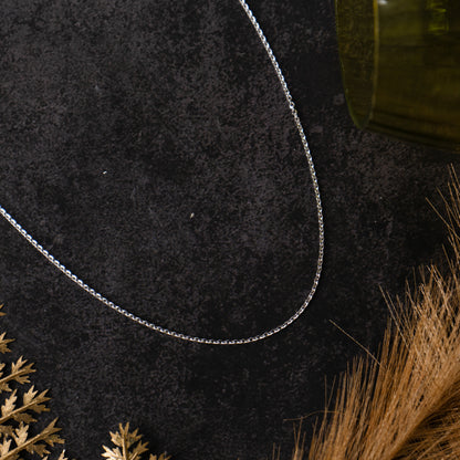 Silken Silver Chain