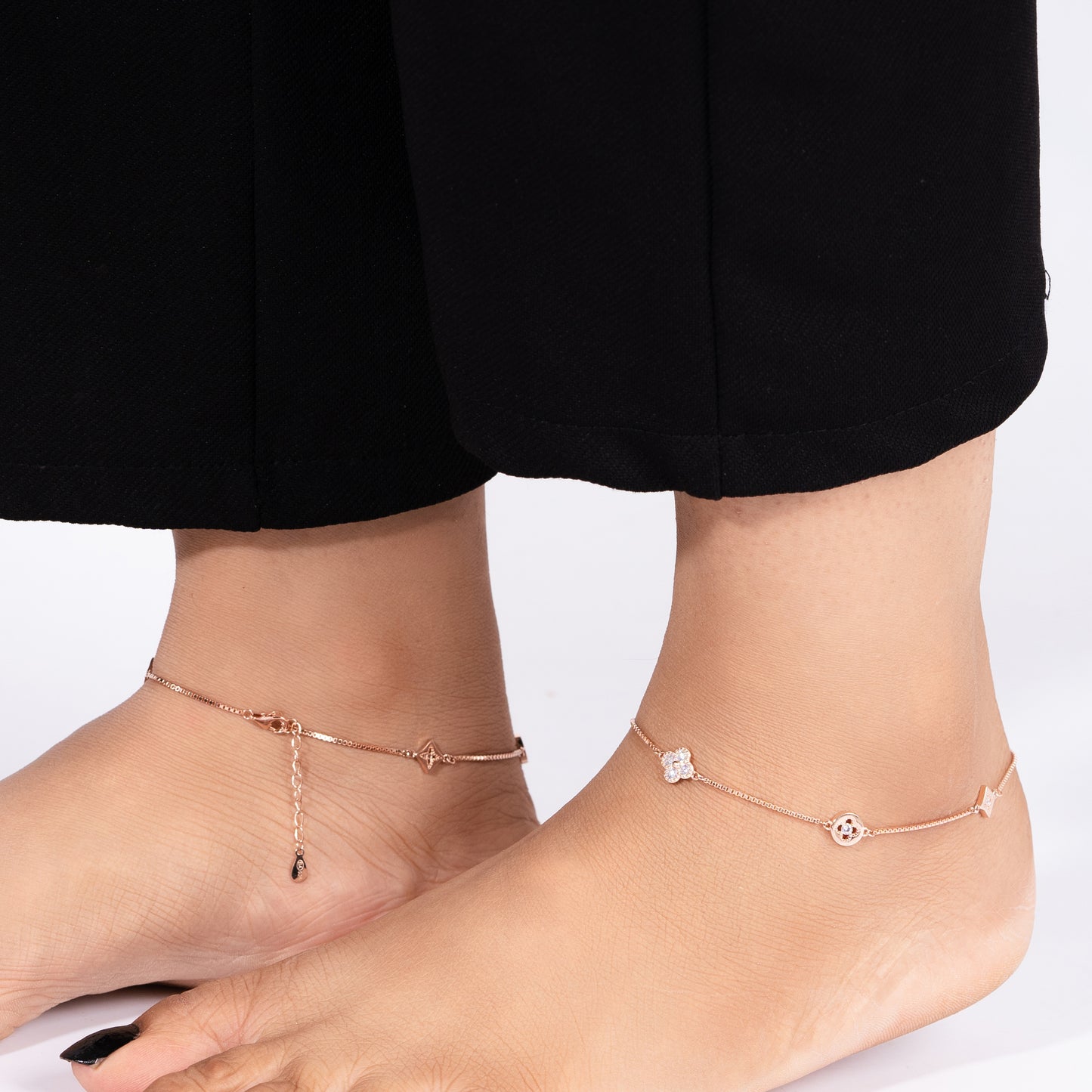 Rose Golden Hour Anklet