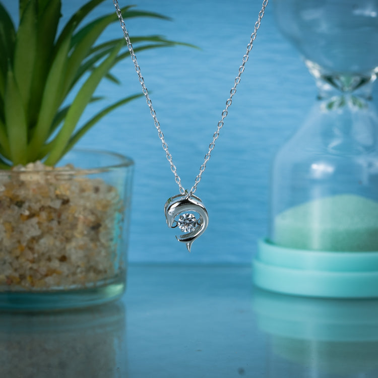 Dolphin Glint Pendant
