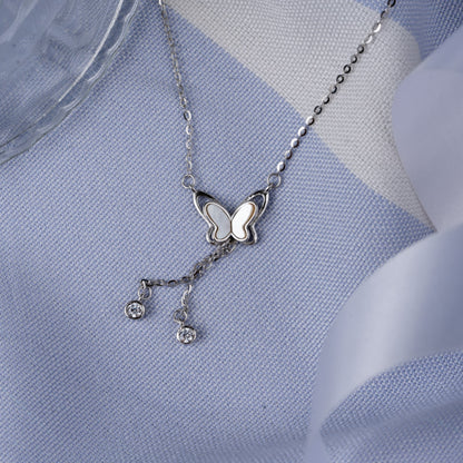 TwinLustré Butterfly Pendant