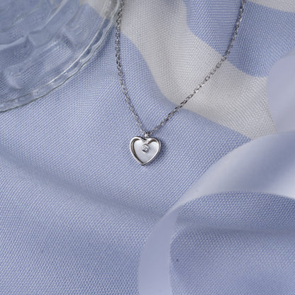 Pure Sentiment Heart Pendant