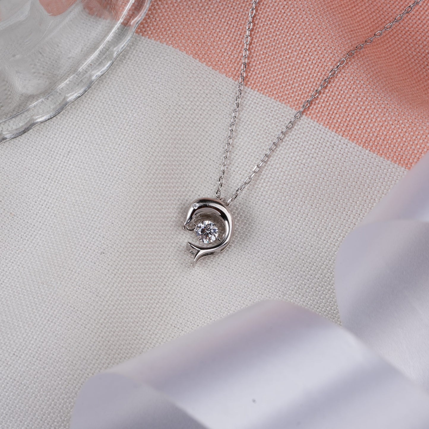 Dolphin Glint Pendant