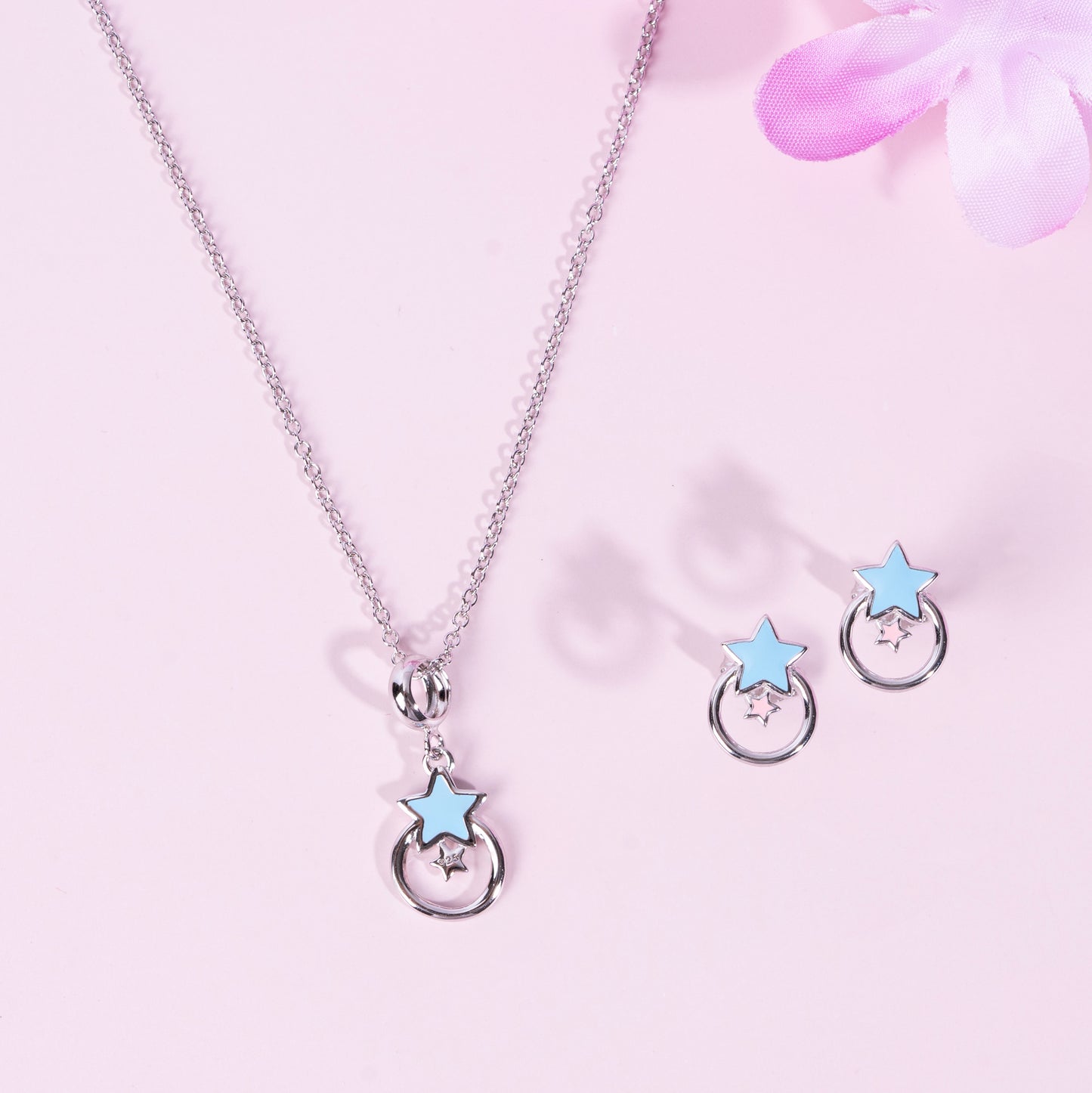 Silver Twinkle Charm Set