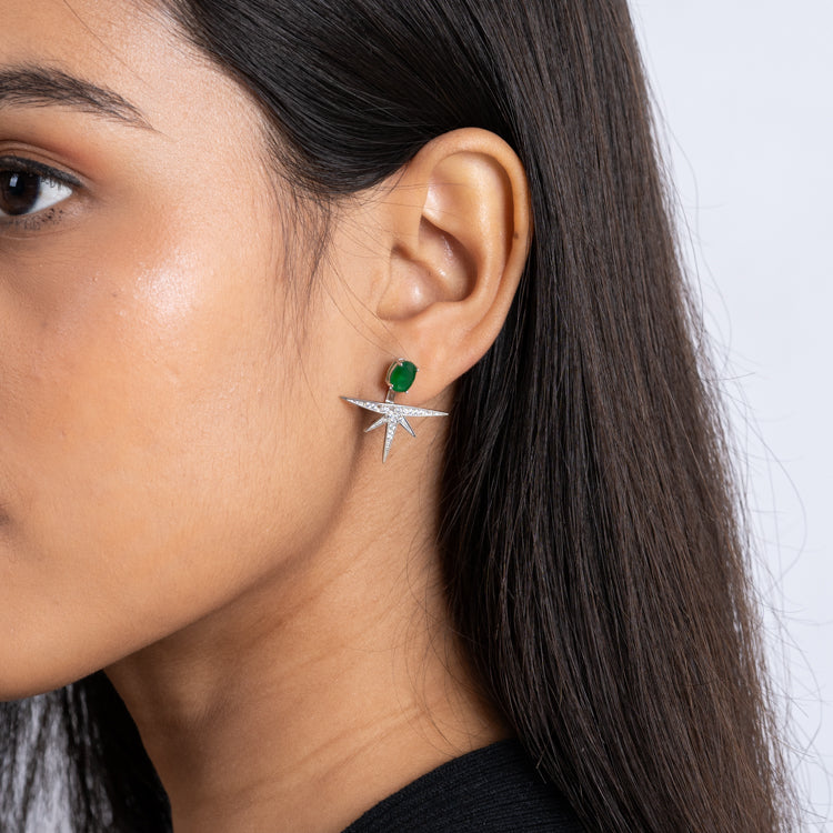 Jade Starlight Studs