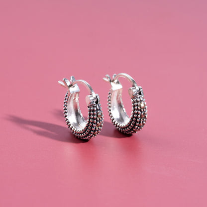 Dusk Swirl Hoops
